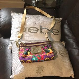 Coach poppy cross bag